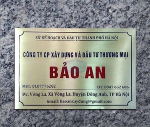 BIỂN ĐỒNG, INOX ĂN MÒN
