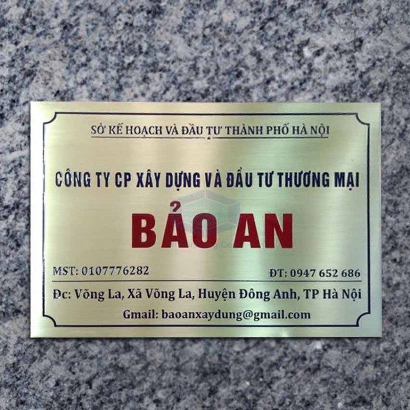 BIỂN ĐỒNG, INOX ĂN MÒN