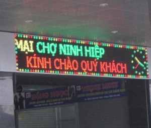 BIỂN ĐIỆN TỬ LED ( 1 MÀU, 3 MÀU)